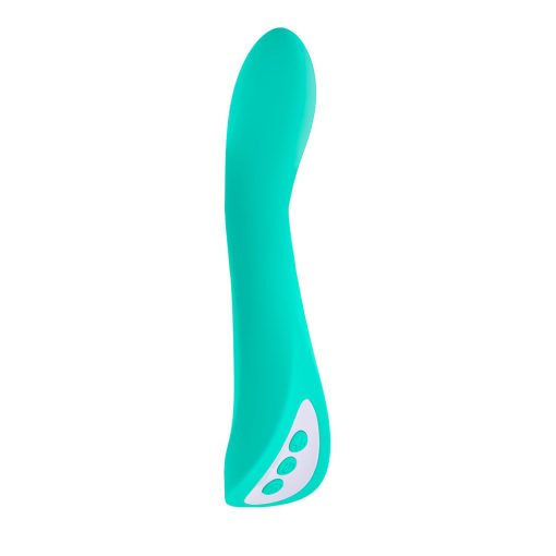 Evolved Come With Me Rechargeable 'Come Hither' Silicone Vibrator Green - Image 5