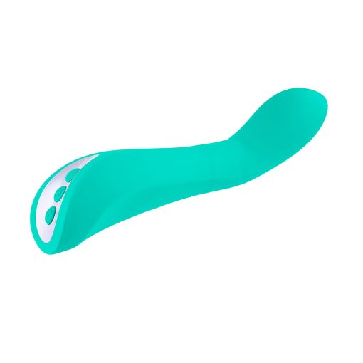 Evolved Come With Me Rechargeable 'Come Hither' Silicone Vibrator Green - Image 7