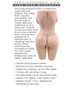 Zero Tolerance Body Language Stroker Tpe Light