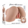 Zero Tolerance Rear Beauty Rechargeable Remote Controlled Vibrating Sucking Dual Entry Masturbator Tpe Light