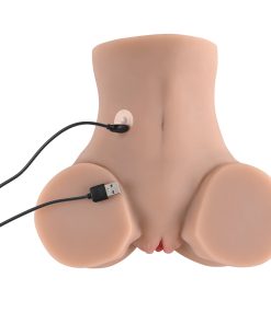 Zero Tolerance Rear Beauty Rechargeable Remote Controlled Vibrating Sucking Dual Entry Masturbator Tpe Light