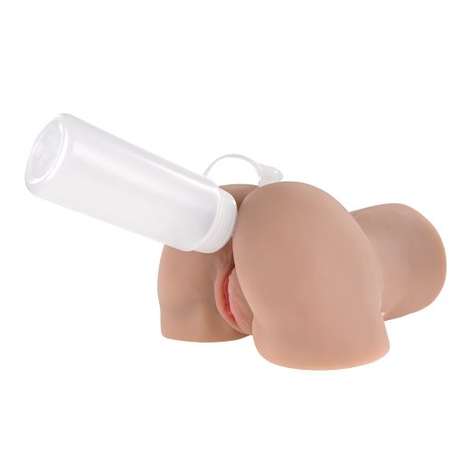 Zero Tolerance Rear Beauty Rechargeable Remote Controlled Vibrating Sucking Dual Entry Masturbator Tpe Light - Image 12