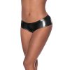Magic Silk Hard Candy Low Rise Split Crotch Boyshort Black S/M