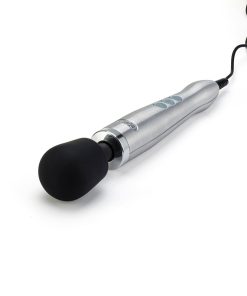 Doxy Die Cast Wand Vibrator Brushed Metal