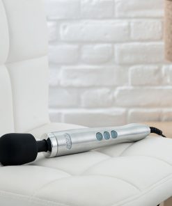 Doxy Die Cast Wand Vibrator Brushed Metal