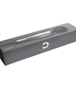 Doxy Die Cast Wand Vibrator Brushed Metal