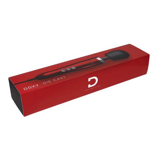 Doxy Die Cast Wand Vibrator Red - Image 6