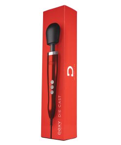 Doxy Die Cast Wand Vibrator Red