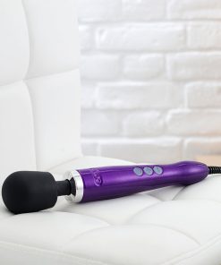Doxy Die Cast Wand Vibrator Purple