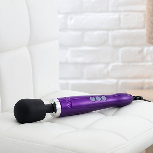 Doxy Die Cast Wand Vibrator Purple - Image 4