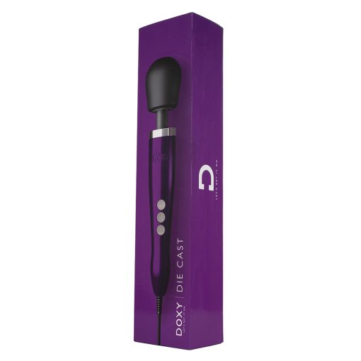 Doxy Die Cast Wand Vibrator Purple - Image 7