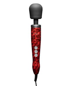 Doxy Die Cast Wand Vibrator – Heavy Duty Plug-In Massager Roses