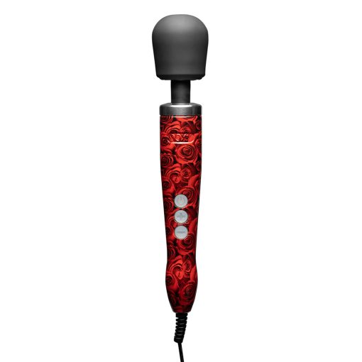 Doxy Die Cast Wand Vibrator – Heavy Duty Plug-In Massager Roses