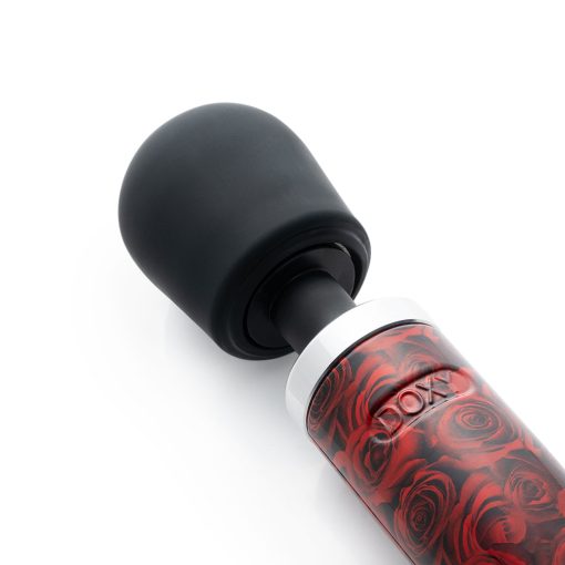 Doxy Die Cast Wand Vibrator – Heavy Duty Plug-In Massager Roses - Image 2