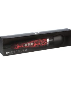 Doxy Die Cast Wand Vibrator – Heavy Duty Plug-In Massager Roses