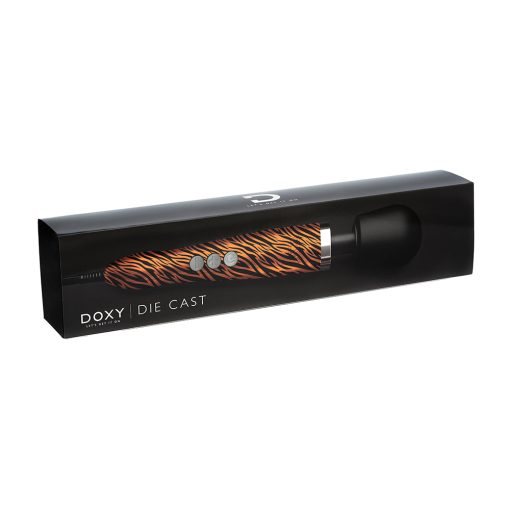 Doxy Die Cast Wand Vibrator Tiger - Image 5