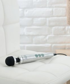 Doxy Die Cast 3 Compact Wand Vibrator Brushed Metal