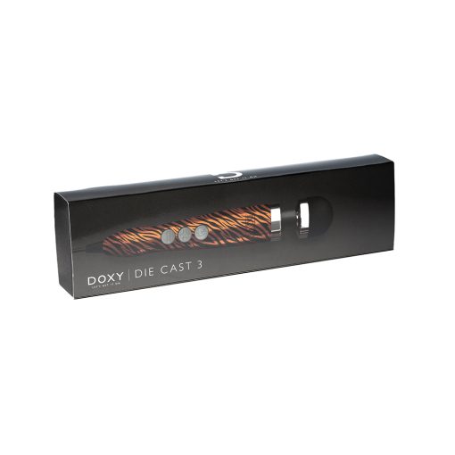 Doxy Die Cast 3 Compact Wand Vibrator Tiger - Image 4