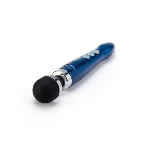 Doxy Die Cast 3R Rechargeable Compact Wand Vibrator Blue Flame - Image 3