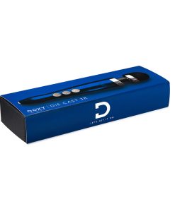 Doxy Die Cast 3R Rechargeable Compact Wand Vibrator Blue Flame