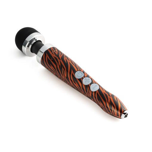 Doxy Die Cast 3R Rechargeable Compact Wand Vibrator Tiger - Image 2