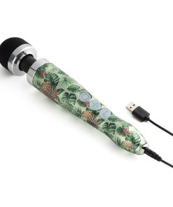 Doxy Die Cast 3R Rechargeable Compact Wand Vibrator Pineapple