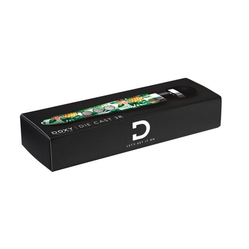 Doxy Die Cast 3R Rechargeable Compact Wand Vibrator Pineapple - Image 5