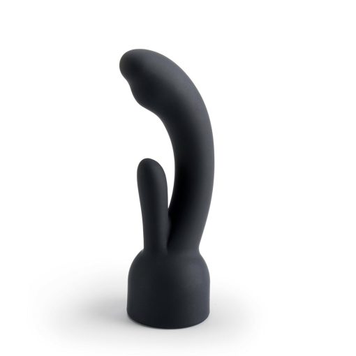 Doxy 3 Silicone Rabbit Wand Attachment Black - Image 2