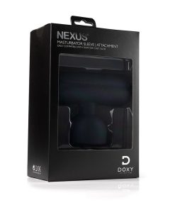 Doxy 3 Silicone Masturbator Wand Attachment Navy