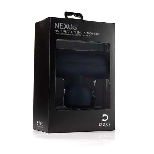 Doxy 3 Silicone Masturbator Wand Attachment Navy - Image 7