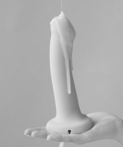 Strap-On-Me Squirting Cum Semi-Realistic Silicone Dildo Vanilla S (Fluid Not Included)