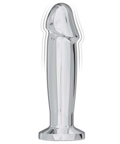 Nasstoys Ass-Sation Remote Vibrating Metal Anal Ecstasy Silver