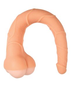 Realcocks Masturbator 14 In. 3-In-1 Dildo, Sleeve & Stroker Beige