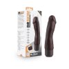 Dr. Skin Silicone Dr. Steve 7 In. Vibrating Dildo Brown