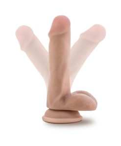 Dr. Skin Dr. Jeffrey 6.5 In. Dildo With Balls Beige