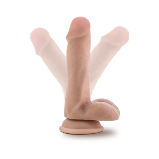 Dr. Skin Dr. Jeffrey 6.5 In. Dildo With Balls Beige - Image 6