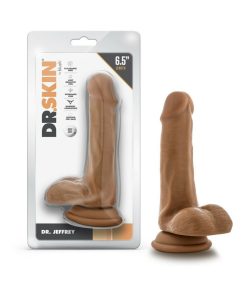 Dr. Skin Dr. Jeffrey 6.5 In. Dildo With Balls Tan