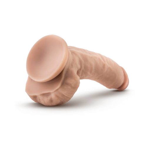 Dr. Skin Mr. Mayor 9 In. Dildo With Balls Beige - Image 5