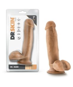 Dr. Skin Dr. Mark 7 In. Dildo With Balls Tan