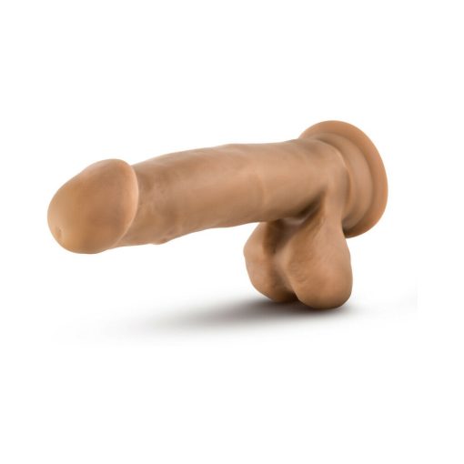 Dr. Skin Dr. Mark 7 In. Dildo With Balls Tan - Image 4