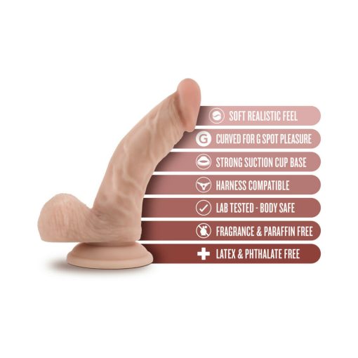 Dr. Skin Dr. Stephen 6.5 In. Dildo With Balls Beige - Image 6