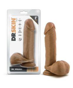 Dr. Skin Dr. William 8 In. Dildo With Balls Tan