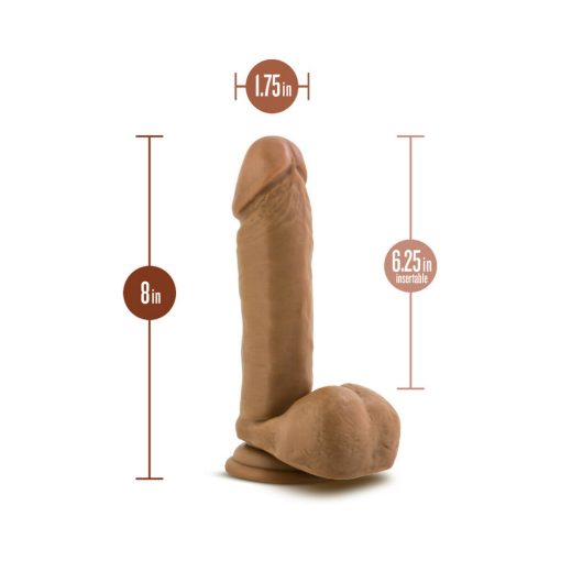 Dr. Skin Dr. William 8 In. Dildo With Balls Tan - Image 8