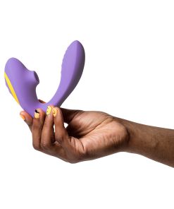Romp Reverb Rechargeable Silicone Clitoral And G-Spot Stimulator Purple