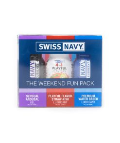 Swiss Navy Weekend Fun Pack 3-Piece 1 Oz.