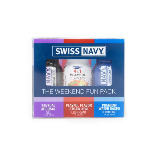 Swiss Navy Weekend Fun Pack 3-Piece 1 Oz. - Image 3