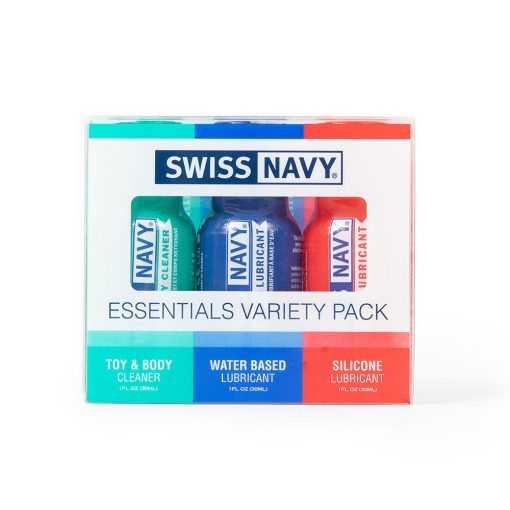 Swiss Navy Essentials Variety Pack 3-Piece 1 Oz. - Image 3