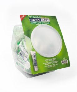 Swiss Navy Natural Lubricant 10 Ml 100-Piece Fishbowl