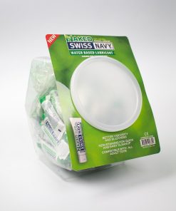 Swiss Navy Natural Lubricant 10 Ml 100-Piece Fishbowl