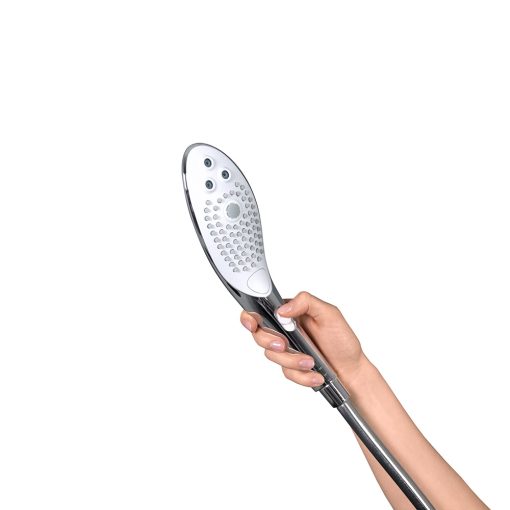 Womanizer Wave Shower Head Masturbator Chrome - Image 9